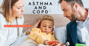 Difference between Asthma and COPD.